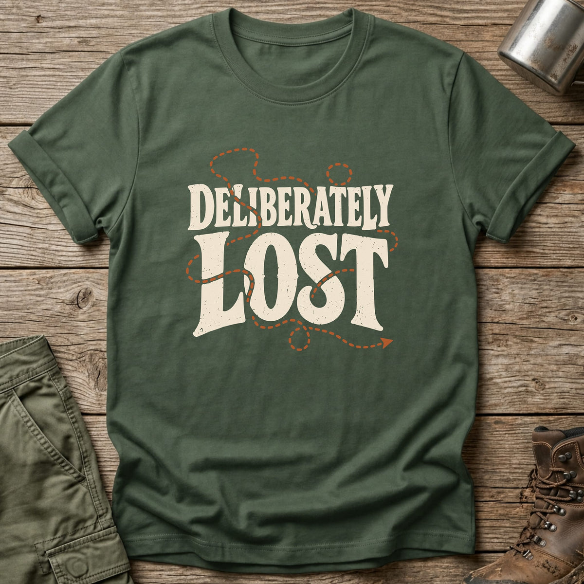 Deliberately Lost T-Shirt - One Day Wry