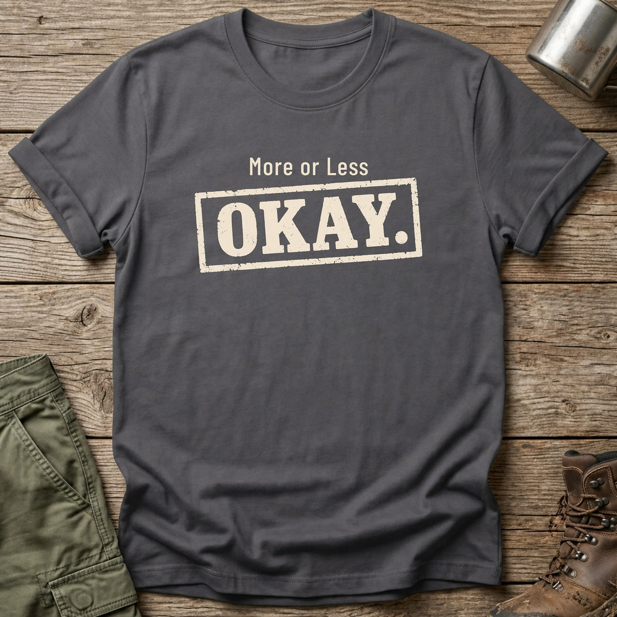 More Or Less T-Shirt - One Day Wry