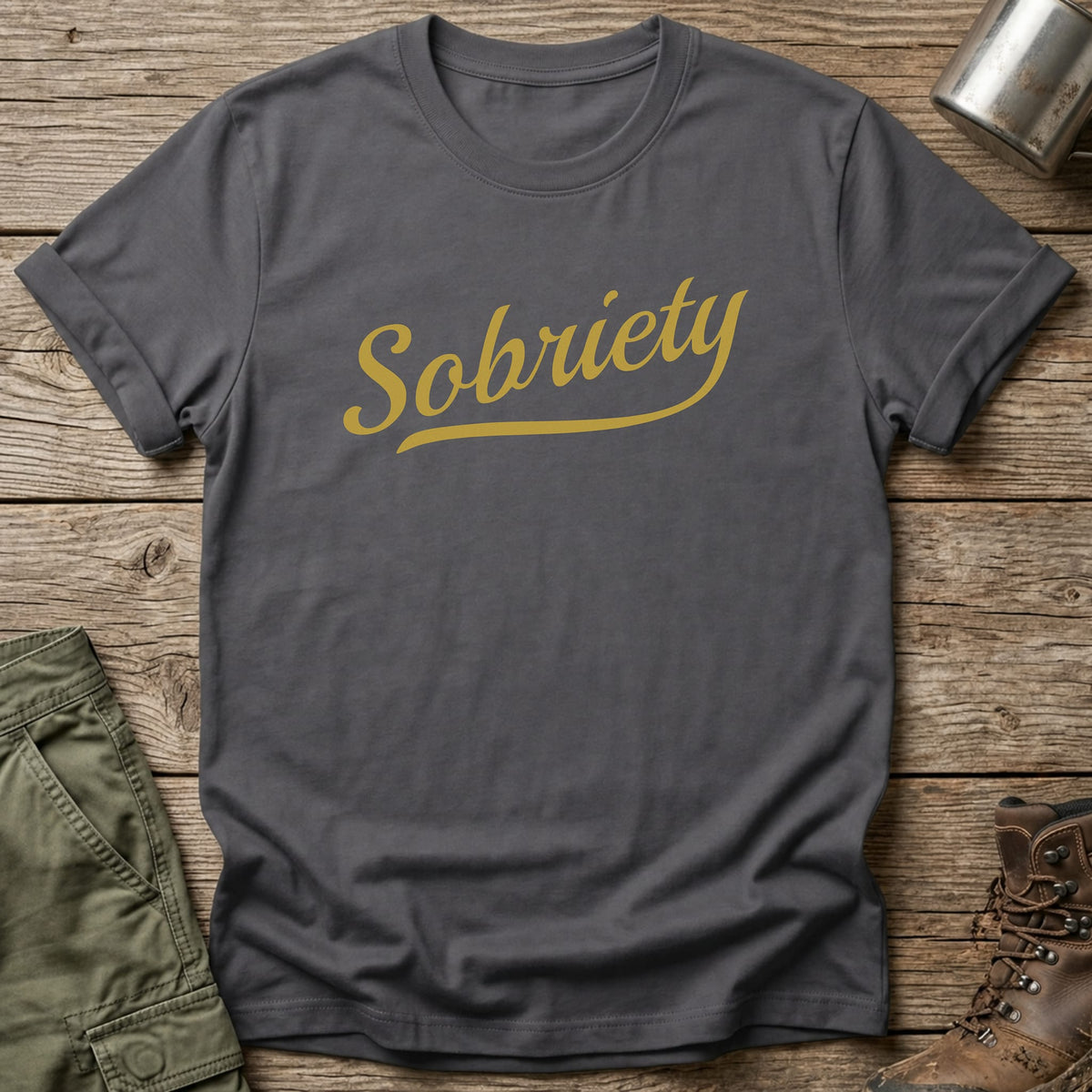 Sobriety T-Shirt - One Day Wry