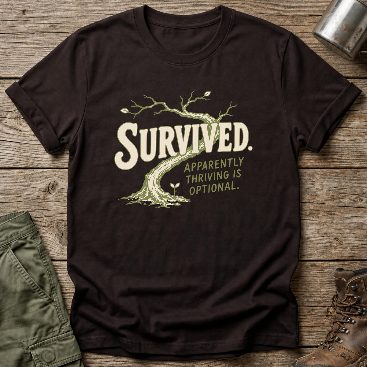 Thriving Optional T-Shirt - One Day Wry