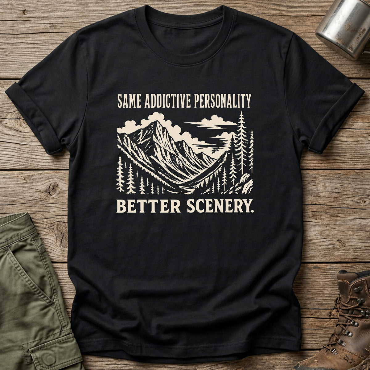 Better Scenery T-Shirt - One Day Wry