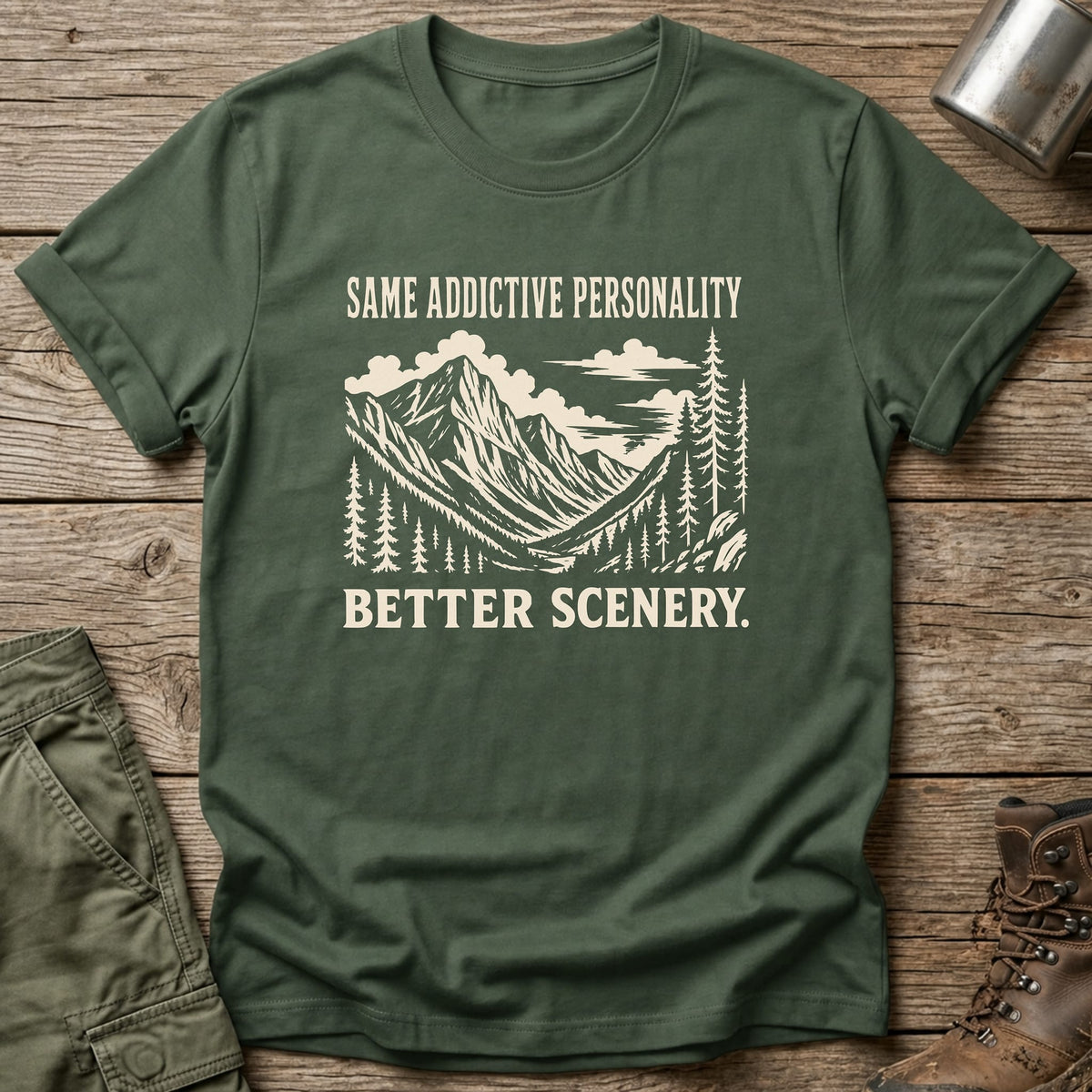 Better Scenery T-Shirt - One Day Wry
