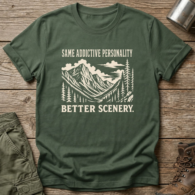 Better Scenery T-Shirt - One Day Wry
