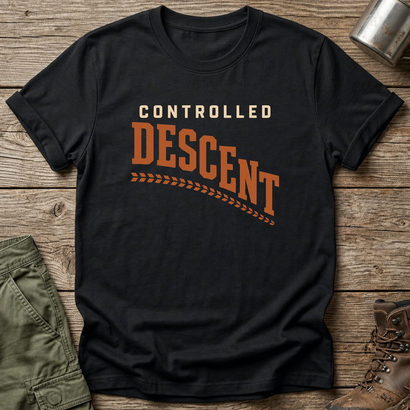 Controlled Descent T-Shirt - One Day Wry