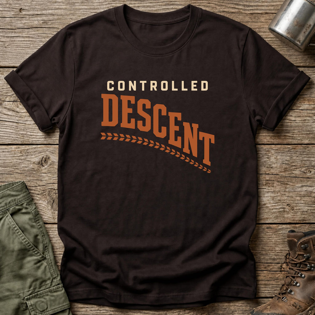 Controlled Descent T-Shirt - One Day Wry