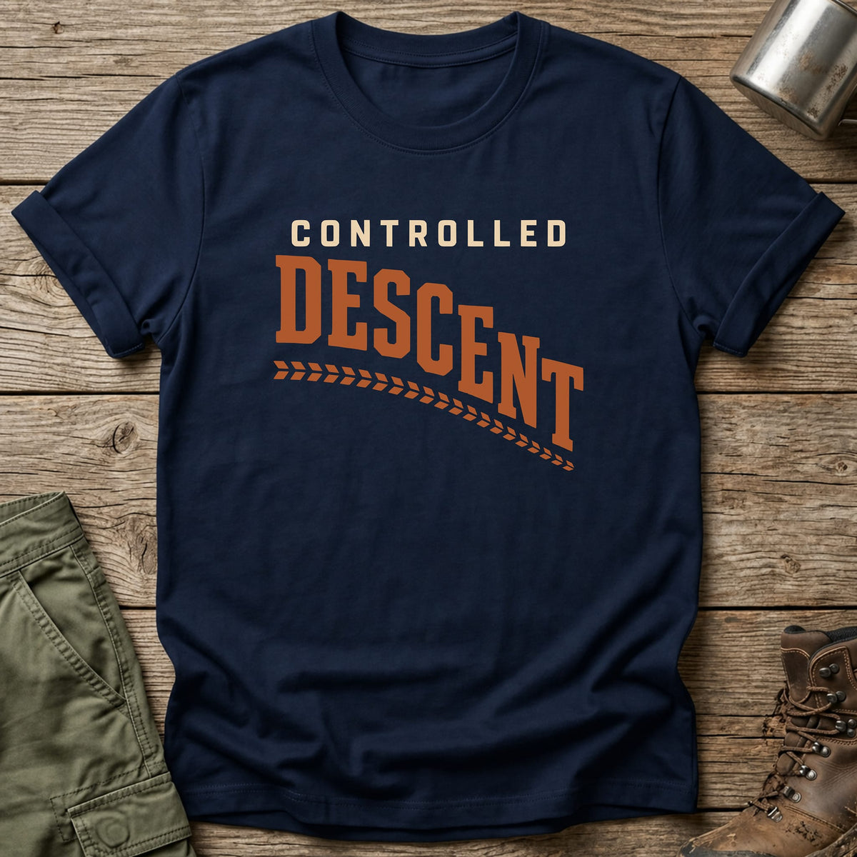 Controlled Descent T-Shirt - One Day Wry