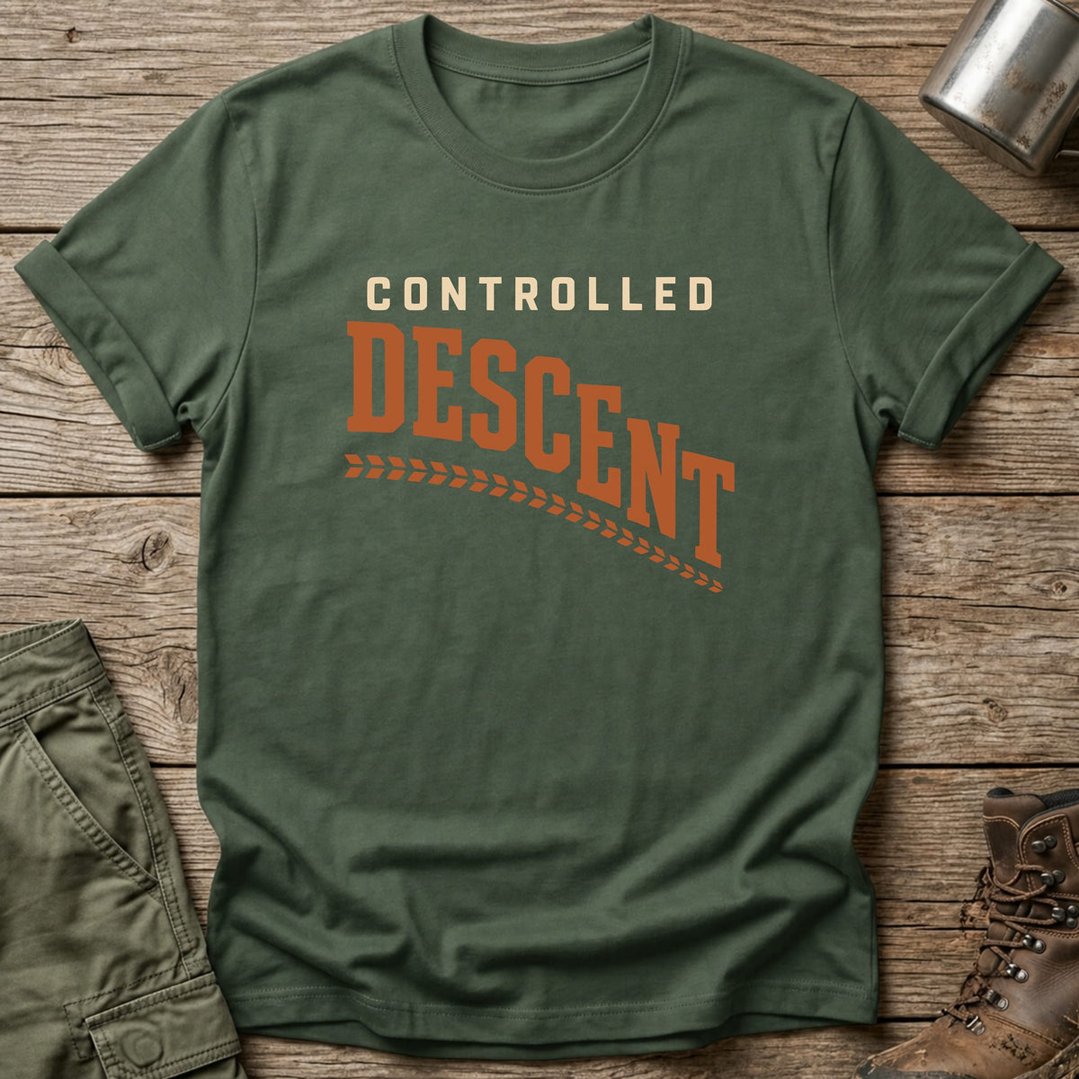 Controlled Descent T-Shirt - One Day Wry
