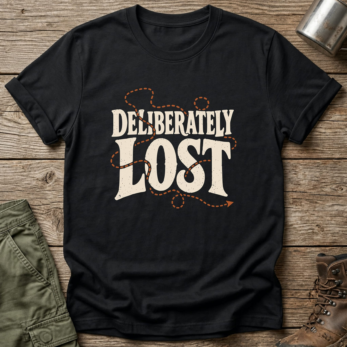 Deliberately Lost T-Shirt - One Day Wry