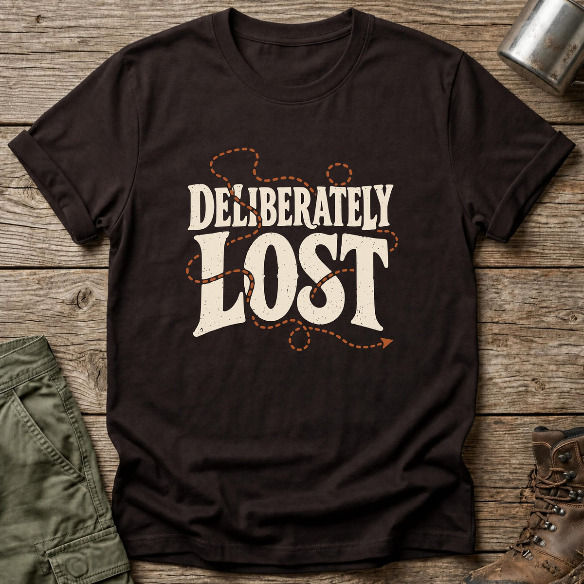 Deliberately Lost T-Shirt - One Day Wry