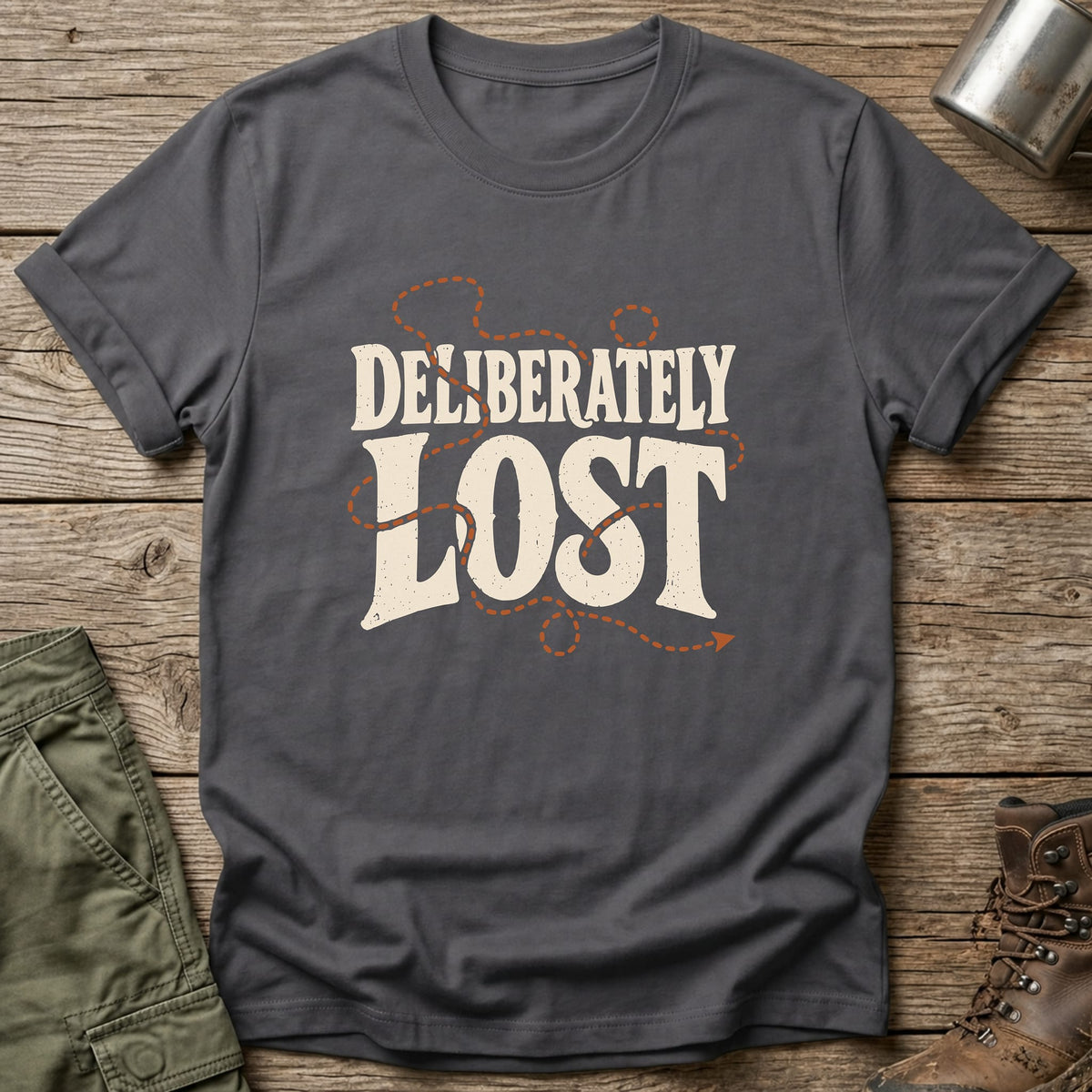 Deliberately Lost T-Shirt - One Day Wry