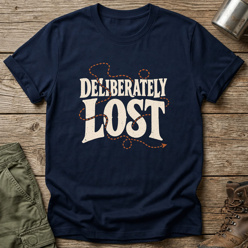 Deliberately Lost T-Shirt - One Day Wry