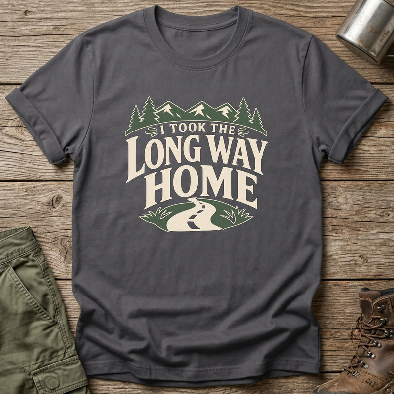 Long Way Home T-Shirt - One Day Wry