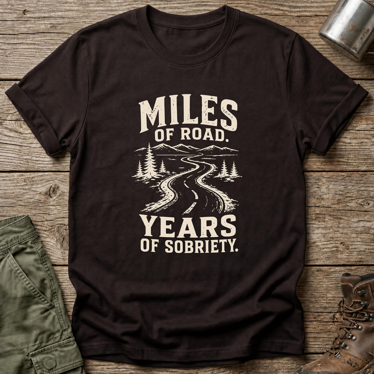 Miles of Road T-Shirt - One Day Wry