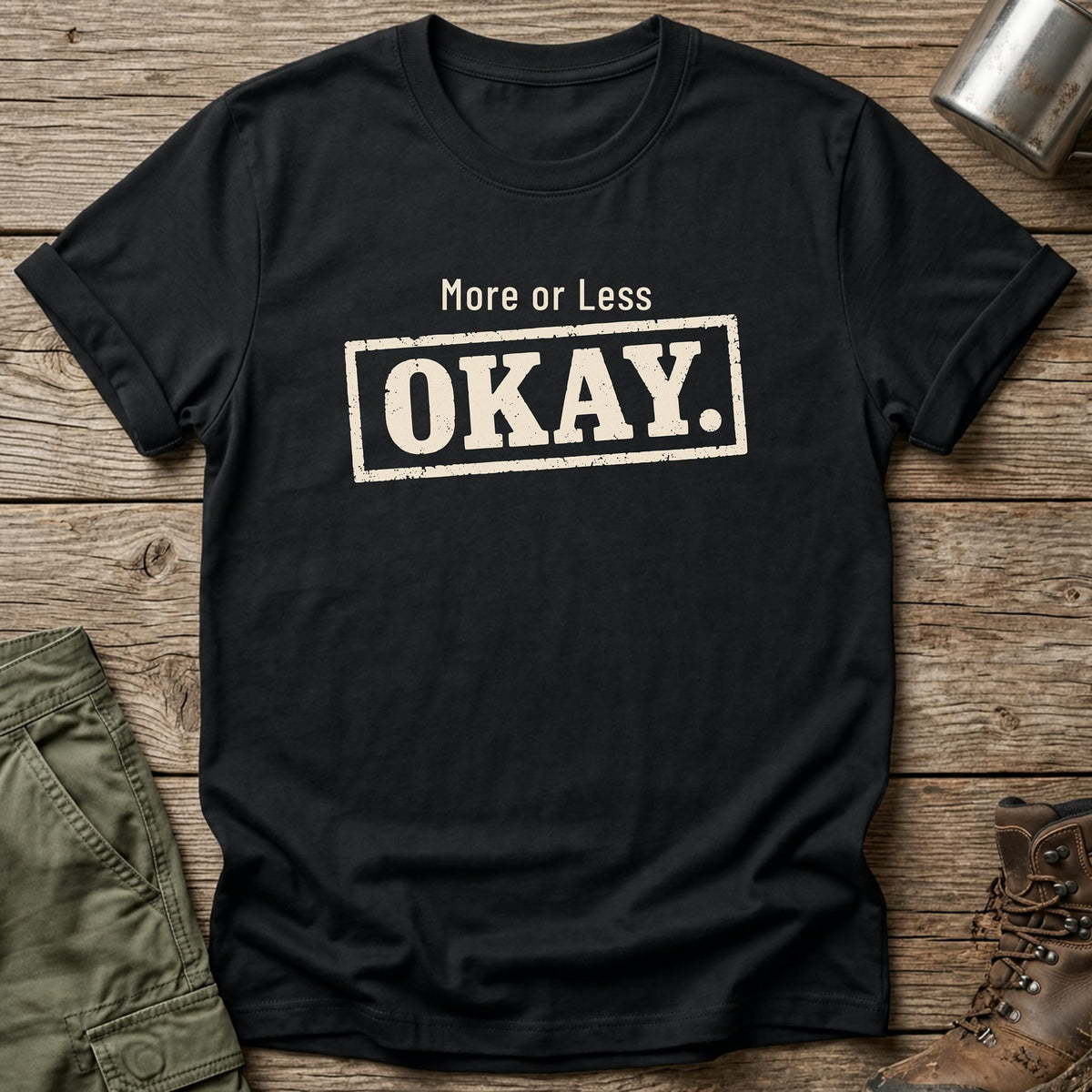 More Or Less T-Shirt - One Day Wry