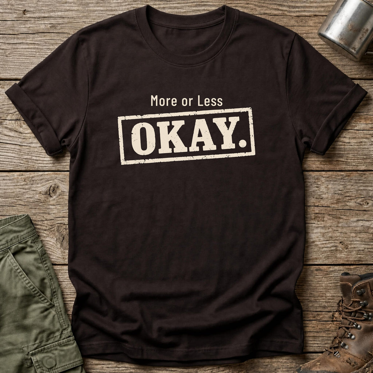 More Or Less T-Shirt - One Day Wry