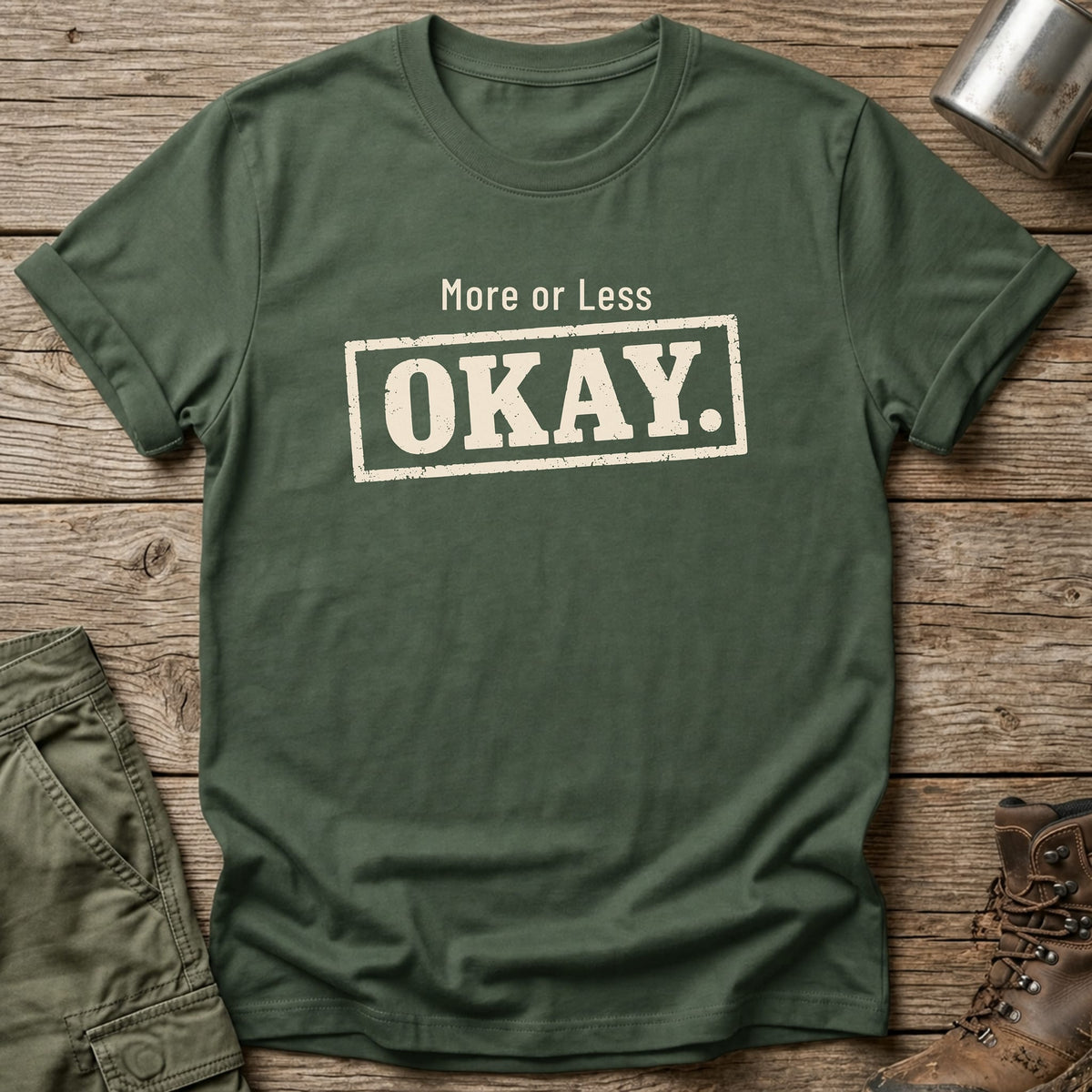 More Or Less T-Shirt - One Day Wry