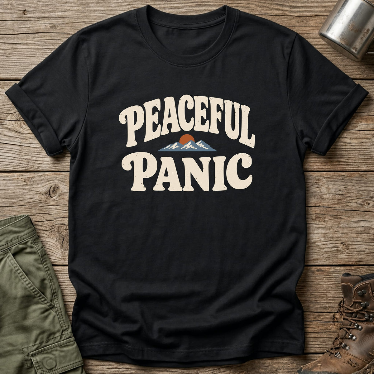 Peaceful Panic T-Shirt - One Day Wry