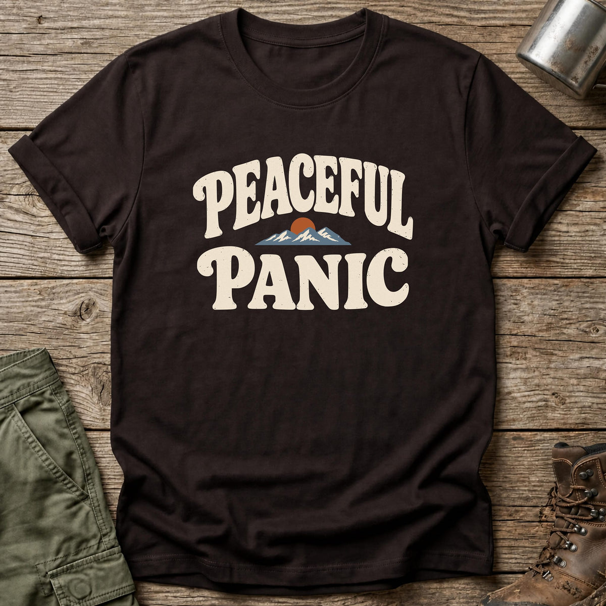 Peaceful Panic T-Shirt - One Day Wry