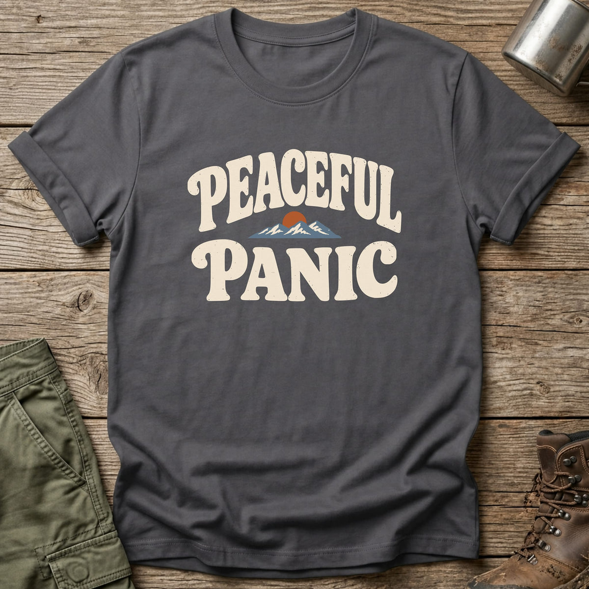 Peaceful Panic T-Shirt - One Day Wry