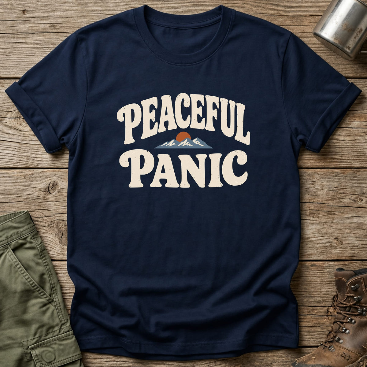 Peaceful Panic T-Shirt - One Day Wry