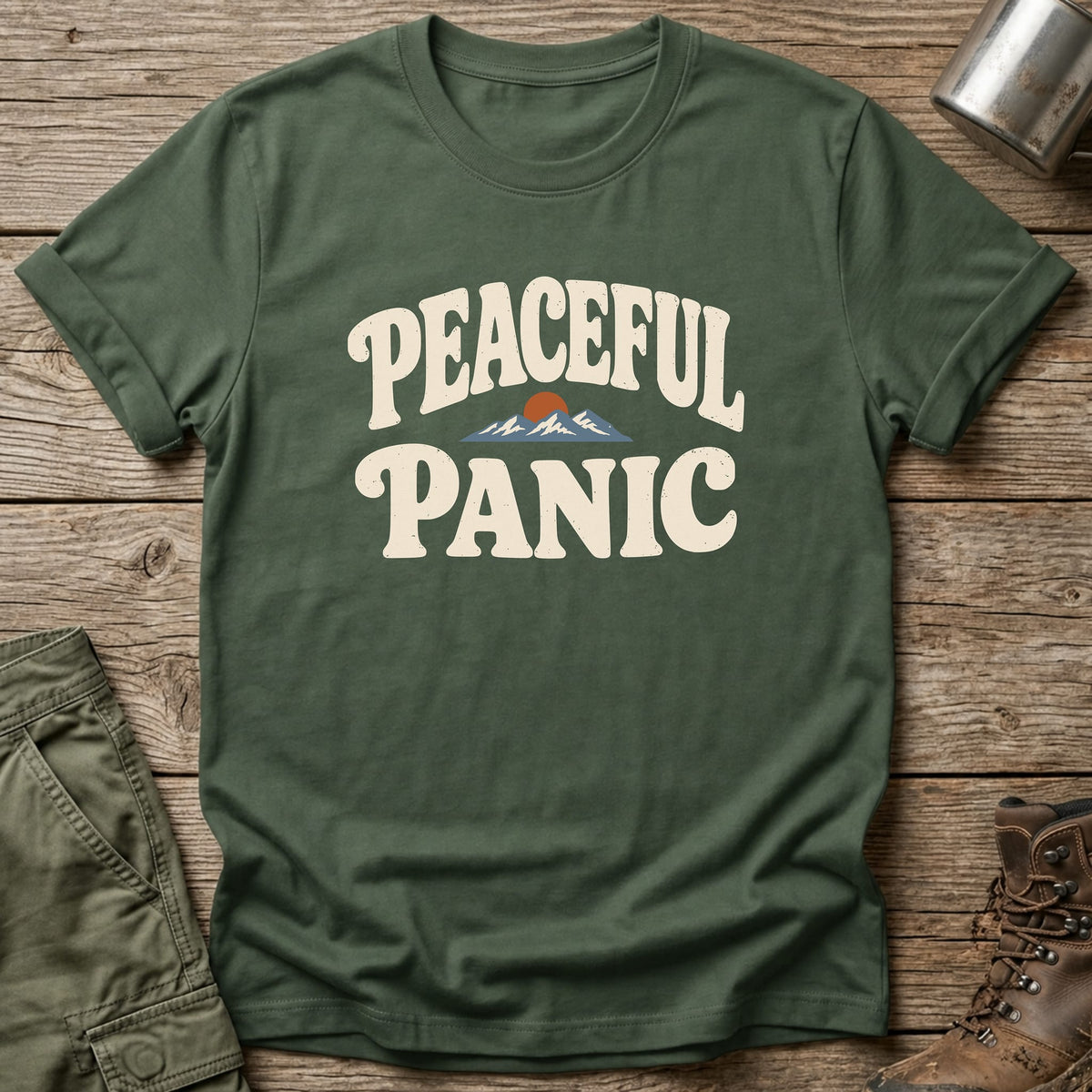 Peaceful Panic T-Shirt - One Day Wry