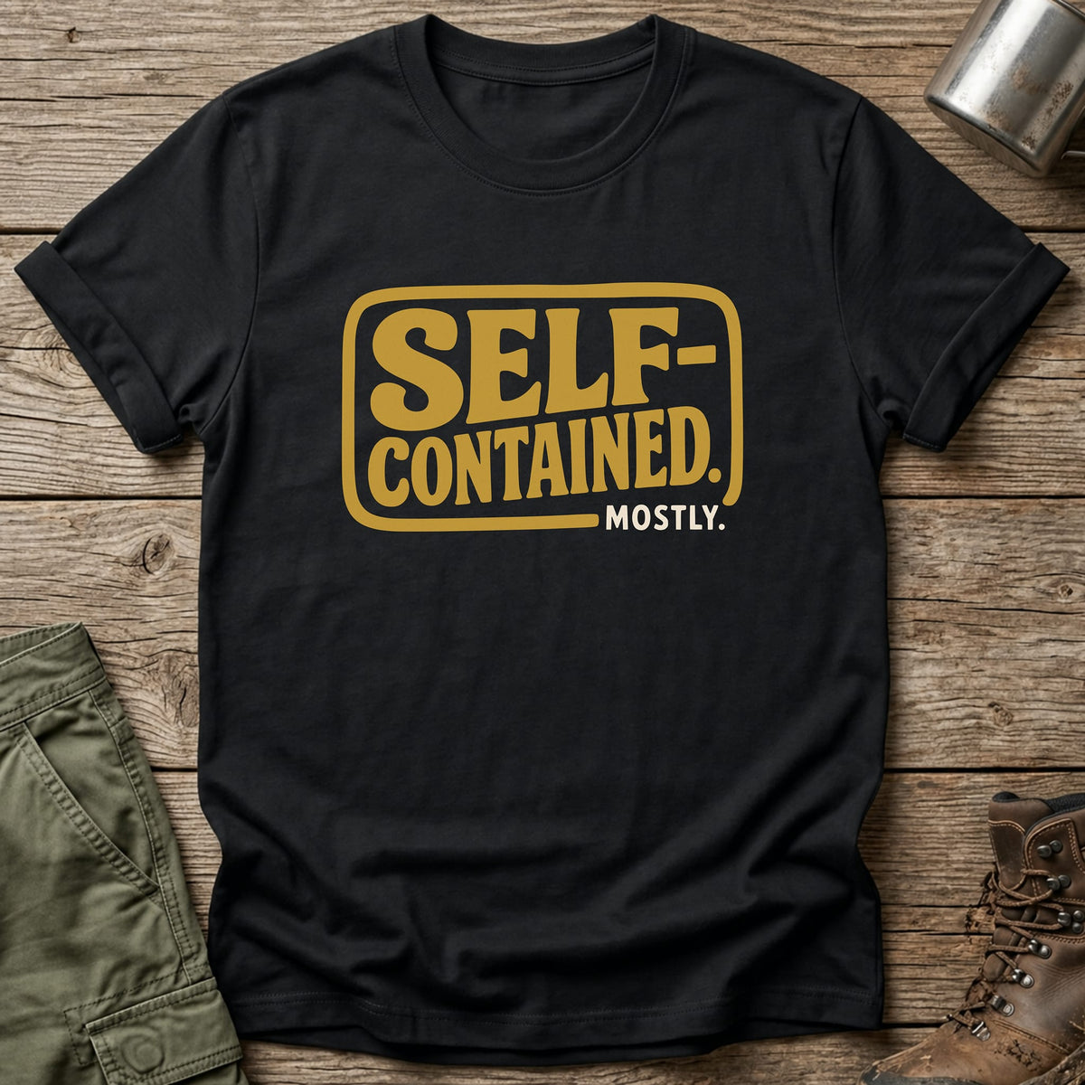 Self-Contained Mostly T-Shirt - One Day Wry
