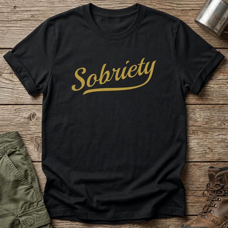Sobriety T-Shirt - One Day Wry