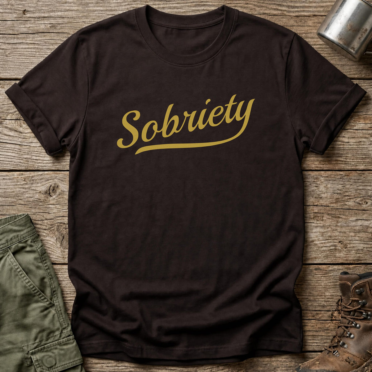 Sobriety T-Shirt - One Day Wry
