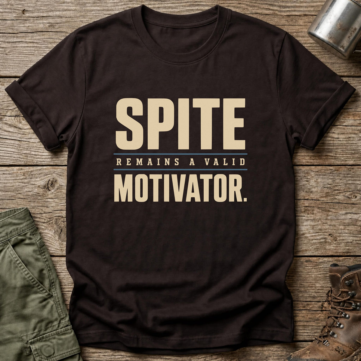 Spite Valid Motivator T-Shirt - One Day Wry