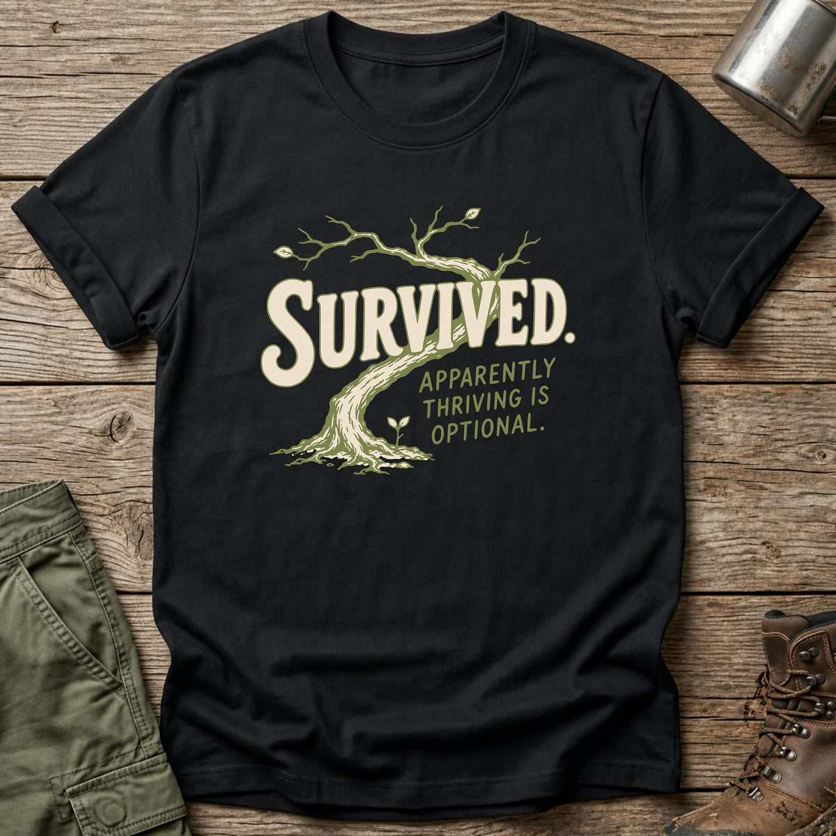 Thriving Optional T-Shirt - One Day Wry