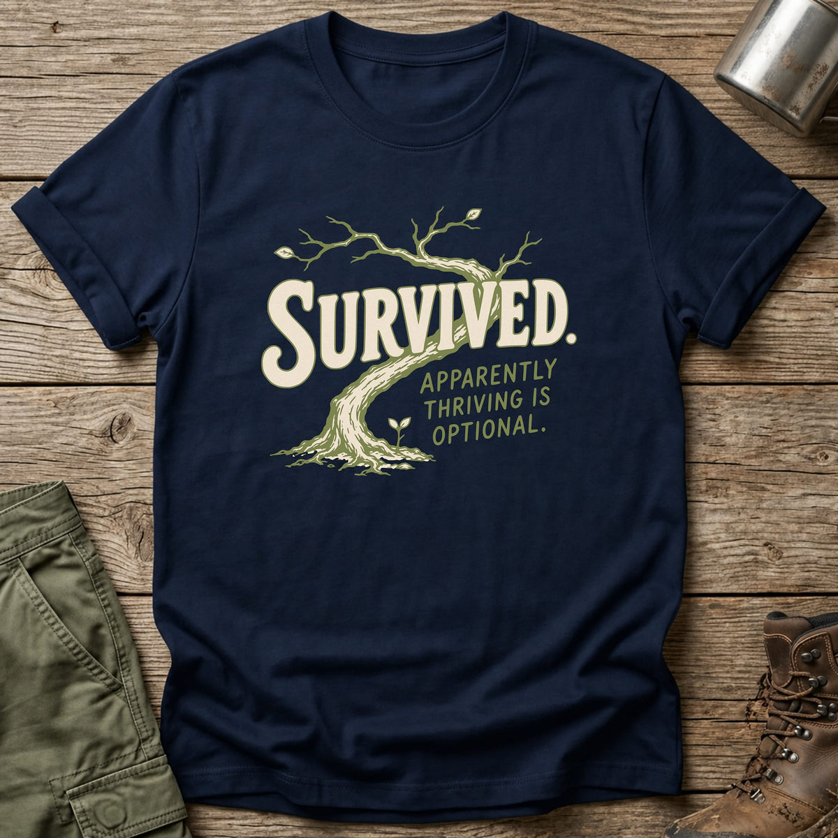 Thriving Optional T-Shirt - One Day Wry