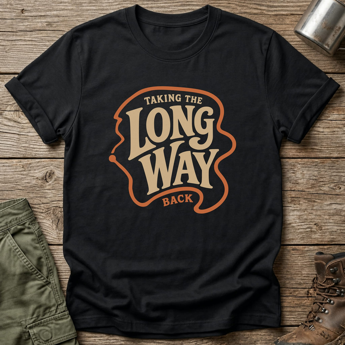 Long Way Back T-Shirt - One Day Wry
