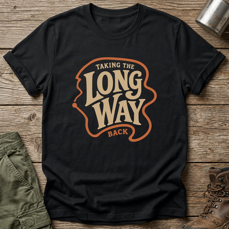 Long Way Back T-Shirt - One Day Wry