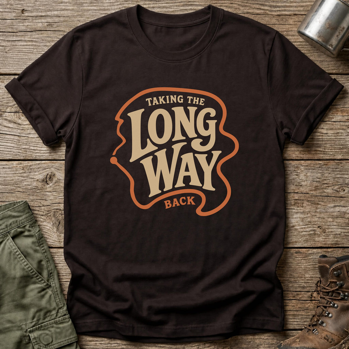 Long Way Back T-Shirt - One Day Wry