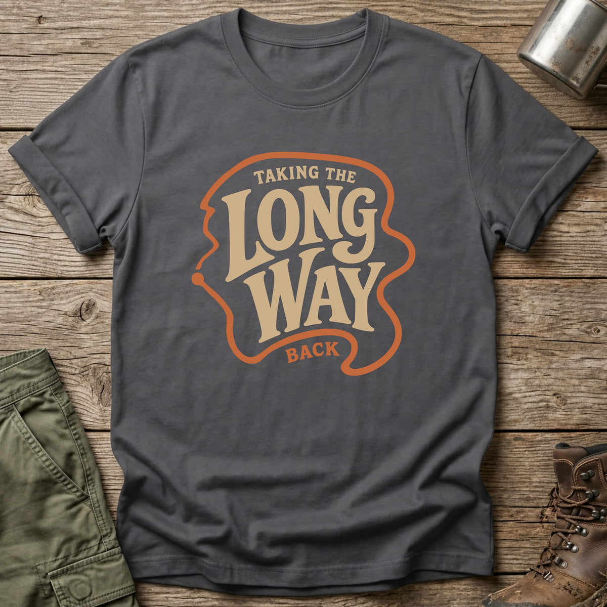 Long Way Back T-Shirt - One Day Wry