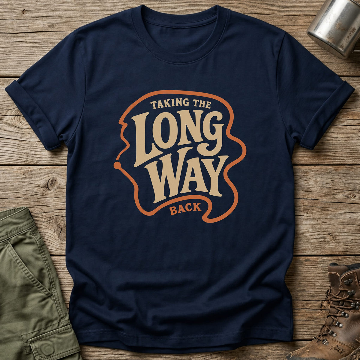 Long Way Back T-Shirt - One Day Wry