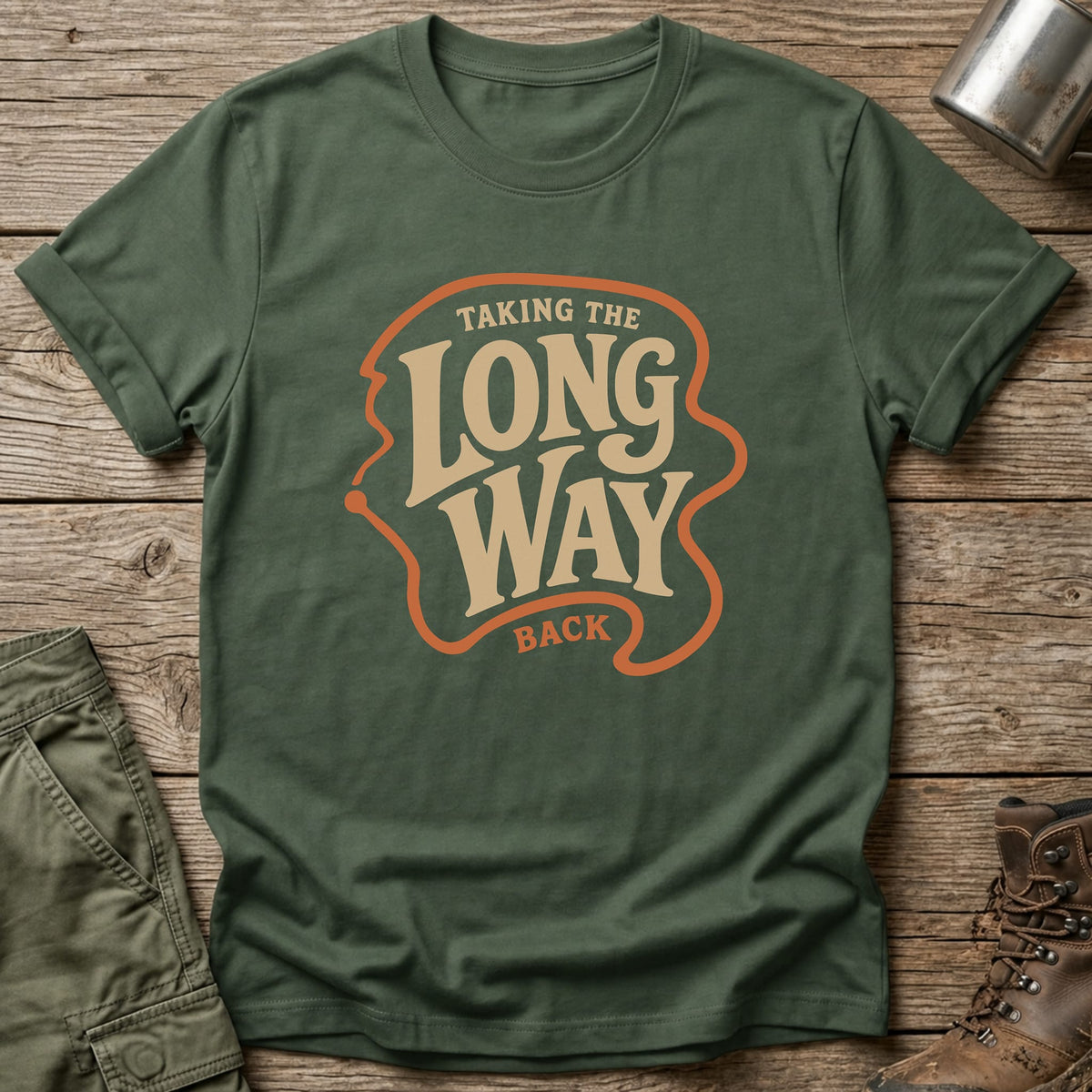 Long Way Back T-Shirt - One Day Wry
