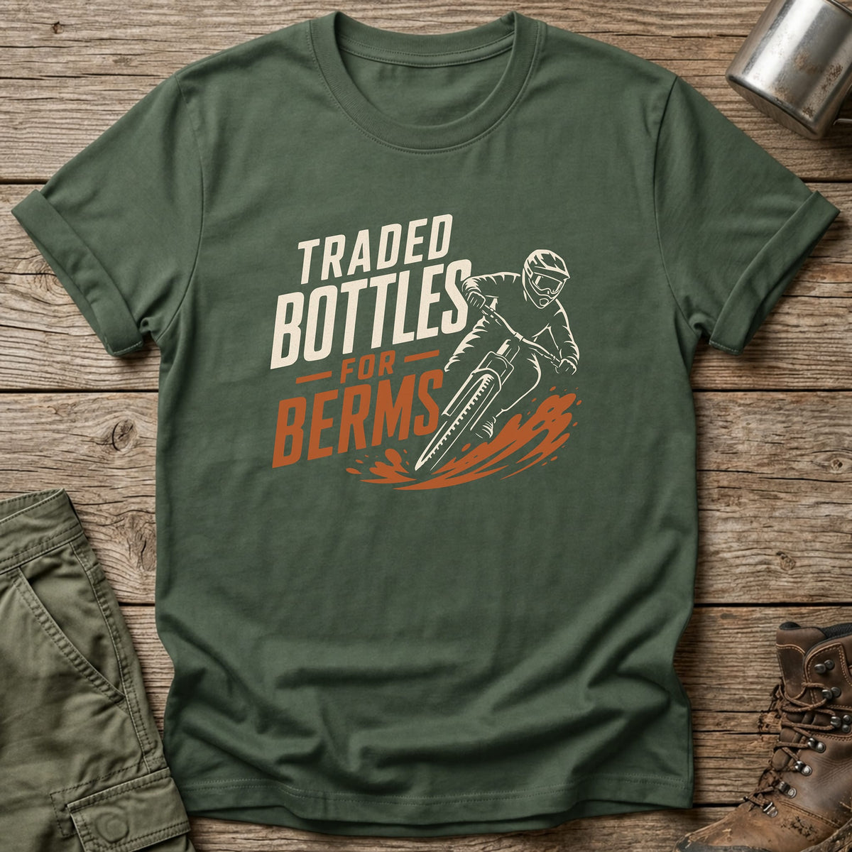 Traded Bottles For Berms T-Shirt - One Day Wry