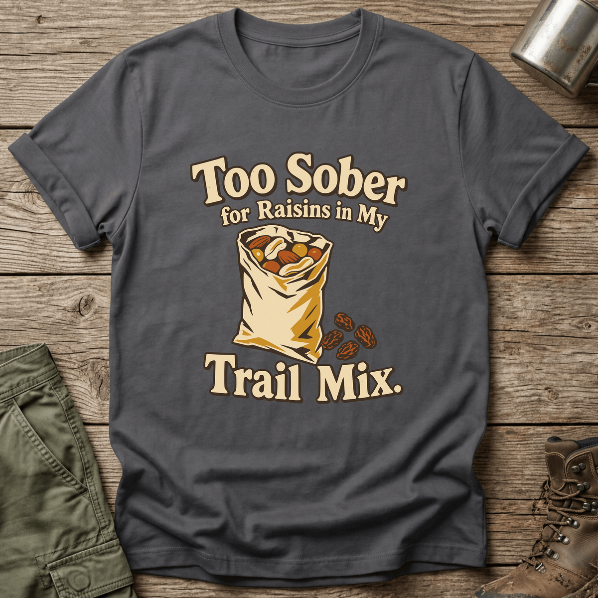 Trail Mix T-Shirt - One Day Wry