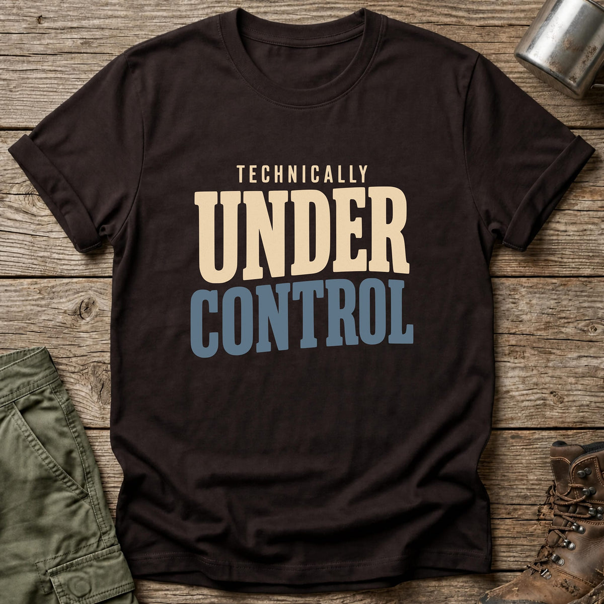 Technically Under Control T-Shirt - One Day Wry