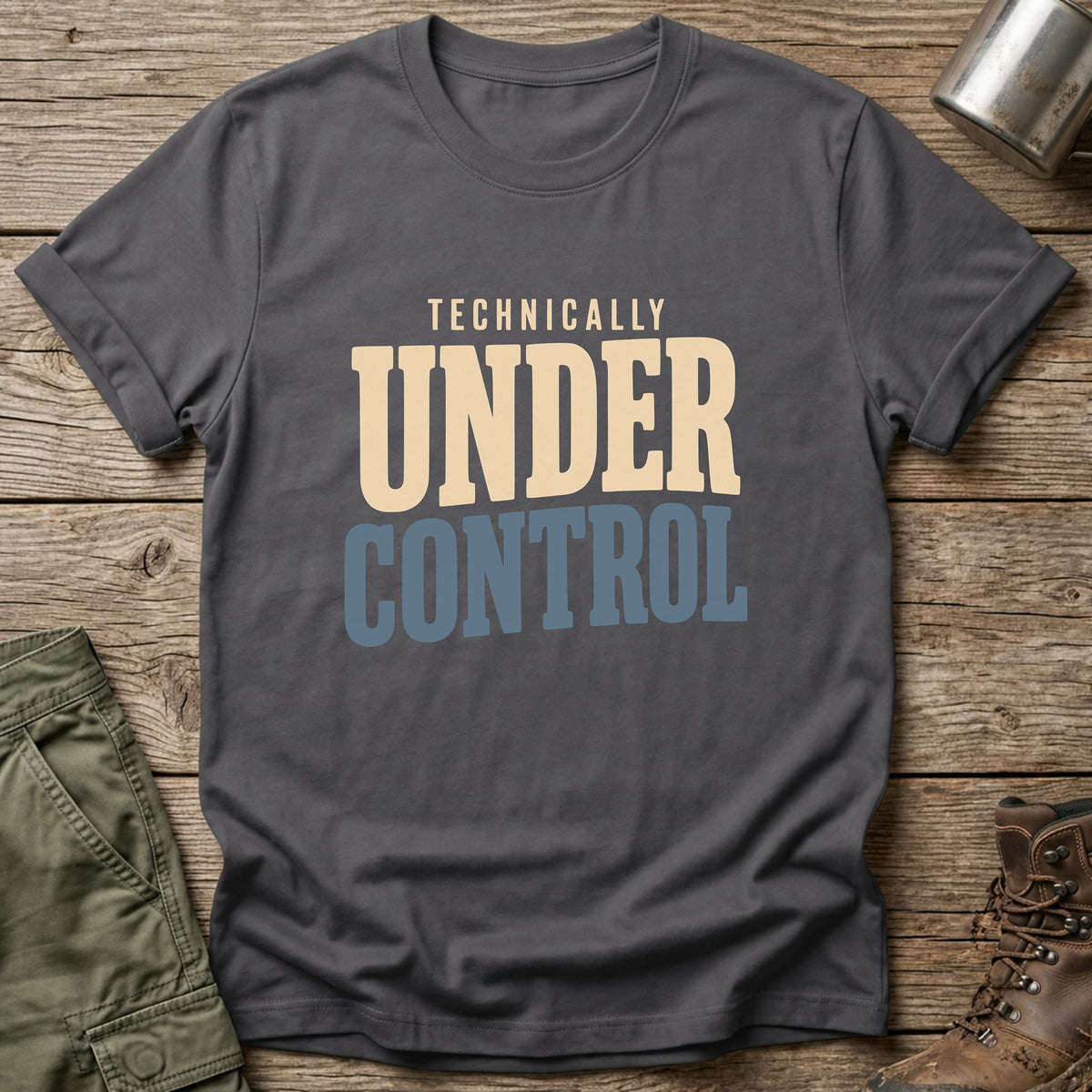 Technically Under Control T-Shirt - One Day Wry