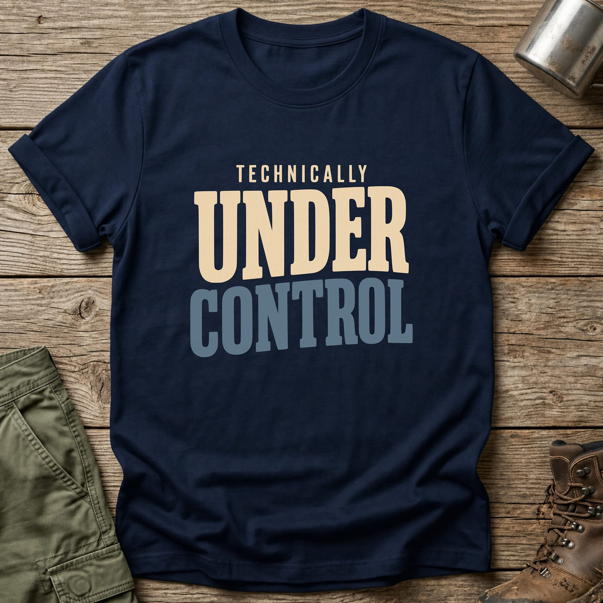 Technically Under Control T-Shirt - One Day Wry